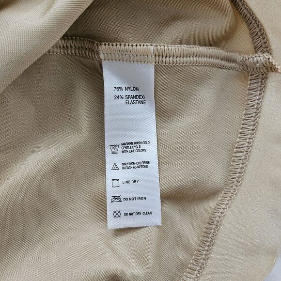 SPANX Simplicity Tank Top Medium Nude Cami Scoop Neck Camisole Shaping Slimming - Picture 5 of 7